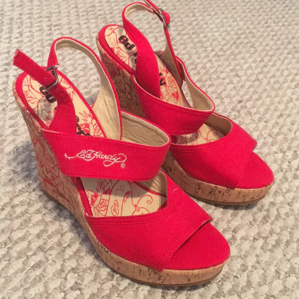 Ed Hardy platforms